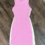 SKIMS  cotton rib tank dress in bubblegum multi  Photo 1
