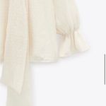 ZARA  Swiss Dot Bow Photo 5