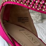 Glint hot pink rhinestone zip up stiletto heels Size 7.5 Photo 6