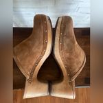 UGG  Abbie Studded Suede Platform Clogs in size 9 Photo 3
