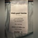 Black Pearl Denim Los Angeles Women’s Vintage Dark Blue Bermuda Shorts Size 3 Photo 11