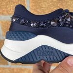 Ash 
MIDNIGHT 'MUSE BEADS' EMBELLISHED
LACE AND SATIN SNEAKERS 37/7 Photo 5