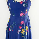 Old Navy Floral Fit & Flare Mini Sundress, Small Photo 0