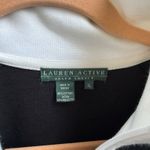Ralph Lauren Lauren Active RL Black and White Zip UP Activewear Jacket Size XL Photo 3