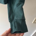 Lululemon  Scuba Oversized Half-Zip Hoodie Teal Green Jasper XS/S Photo 7
