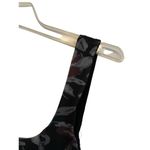 Free People Galaxy Corset Tank Top Size Small Mesh Black Gray Floral Cropped NWT Photo 4