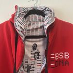 Backstreet Boys DNA Zip up Reversible Red Hoodie in Size Large Photo 1