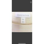 Charter Club  Solid/Striped Knit Top Sz PXL NWT Photo 2