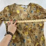 Jaclyn Smith VTG 90s Y2K S Small Babydoll Top Cottagecore Blouse Floral Sheer Top Boho Whimsy Photo 8