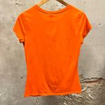 Vintage Y2K One Day I Get To Be Me Glitter Graphic Witch Witchy Halloween Tee XL Orange Photo 3