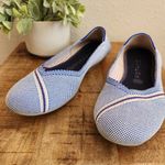 Rothy's  Retired Blue Mirror Flats Photo 1