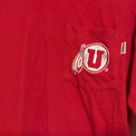 PINK - Victoria's Secret Utah Utes T Shirt Women's XS Xtra Small Victoria's Secret PINK Red Long Sleeve Photo 1