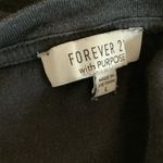 Forever 21  Size Large Silent Madness Black Graphic Tee. Preloved Photo 4