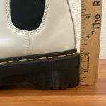 Dr. Martens 2976 White Quad Smooth Leather Platform Chelsea Boots Size 6 Women’s Photo 11