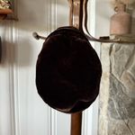 Vintage Velvet Silk Blend Cloche Bucket Hat Brown Photo 1