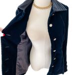 Velvet & rhinestone bespoke hand tailored evening jacket size small XS Photo 1