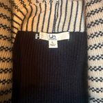 YA Los Angeles  Black and Cream Chevron Cardigan Photo 2