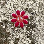 Croc, Charm, Peace Flower Red Photo 0