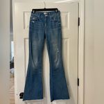 Mother Denim The Weekender in Graffiti Girl Blue Size 25 Photo 3