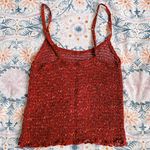 Hollister Red Smocked Tank Top Photo 1