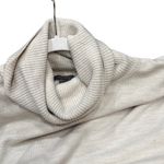 French Connection 🤍  Ribbed Cowlneck Sweater – Light Oatmeal, Size Medium Photo 4