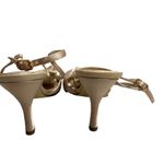 Michael Shannon Johanna Style Gold 4” Heels Size 7M Photo 1