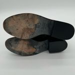 Eileen Fisher  Suede Leather Black Ankle Casual Everyday Zip Up Bootie 8 Photo 2