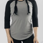 Alphalete  Athletics Fitted Performance Tee 3/4 Sleeve Women's Large Photo 0