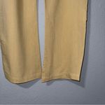 ZARA  Women Yellow Mid Rise‎ Wide Leg Blend Limited Edition Formal Pants Sz M Photo 14