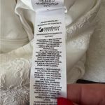 Self Portrait NEW NWT  Strapless Cream Lace Bandeau Belted Mini Dress Photo 15