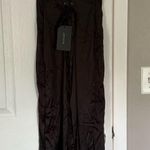 Outcast Lace Corset Tie Black Gothic Maxi Dress Red Size M Photo 0