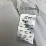David's Bridal Wedding dress with a burgundy belt. Photo 8