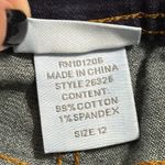 Soft Surroundings  women’s size 12 Dark Blue Jeans with Side Stripe high rise NWT Photo 8