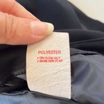 Vintage 90s Moods Pencil Maxi Skirt US 6 Formal Minimalist Holiday Back Slit Black Photo 10