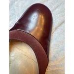 AK Anne Klein Burgundy Leather Ankle Strap Heel Pumps Shoes Women's Size 9M Red Photo 5