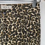 Free People We The Free Leopard Print High-Rise Skinny Jeans Size 27 Photo 5