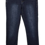Natural Reflections Cropped Jeans Size 2 Petite Dark Wash Denim Photo 0