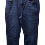 Liverpool Los Angeles Petite Cropped Jeans Dark Wash Size 10 30 The Crop Blue Photo 0