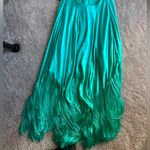 Cult Gaia  | Ali Fringe Silk Maxi Dress Size XS Photo 6