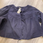 Aerie  Long Sleeve Top Blue Photo 0