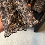 Allison Taylor sheer silk blouse size S Photo 4