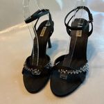 Alfani Womens Heels Size 9M Black Ankle Strap Heeled Evening Party Formal Photo 2
