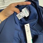 Talbots NWT x Sun Ocean Sand Woven Navy Swim Skort UPF50 Lined Size 10 Photo 5