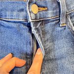 J Brand  Blue Raw Hem Skinny Jeans Womens 28 Y2K mid Rise Exposed Seam Denim Fall Photo 5