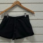 Brandy Melville  Black Waffle Knit Shorts Photo 7