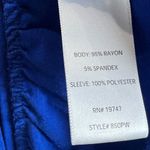 The Pioneer Woman mixed print boho peplum top size small Blue Photo 5