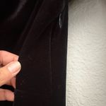 All Saints Velvet Black Off-Shoulder Dress Photo 5