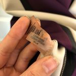 Calvin Klein  White / Tan / Black / Purple Colorblock Scuba Business Dress Size 4 Photo 10