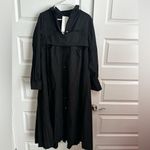 SACAI Midi Pleated Shirt Dress NWT Large Black Photo 13