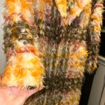 Free People NWT Cardi Plaid Faux Fur Coat $698 MSRP Photo 17